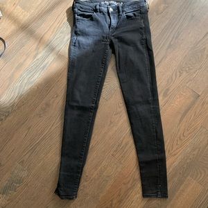 Black American Eagle Jeggings